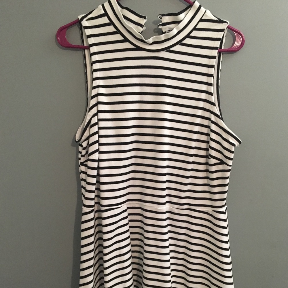 Simple Striped Dress